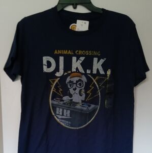 Animal Crossing DJ K.K. Kids Tee - Navy